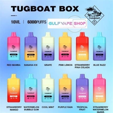 Best Tugboat Mega Flow Disposable Vape Puffs In Dubai Uae