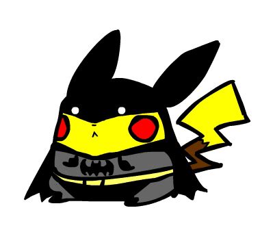 Pikachu as Batman by Ohforcryingoutloud on DeviantArt