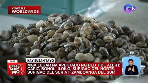 Red Tide Alert Idineklara Sa Ilang Karagatan Sa Visayas At Mindanao