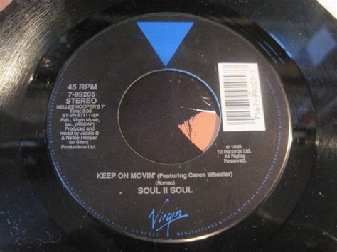 Soul Ii Soul Keep On Movin Vinyl 12 7 45 Rpm Stereo Discogs