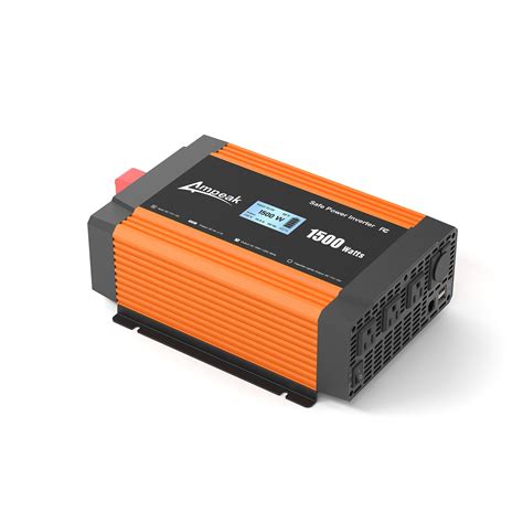 Power Inverter 6.2A USB Ports | Ampeak 1500W USB Inverter | Ampeak