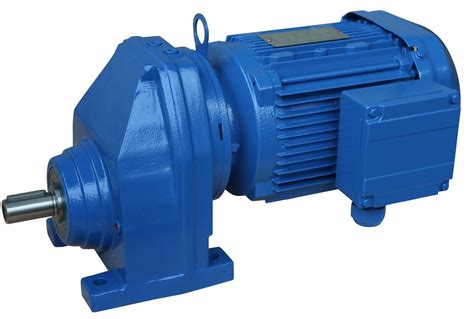 Rx Series Helical Solid Shaft Gearbox Speed Reducer Single Stage With