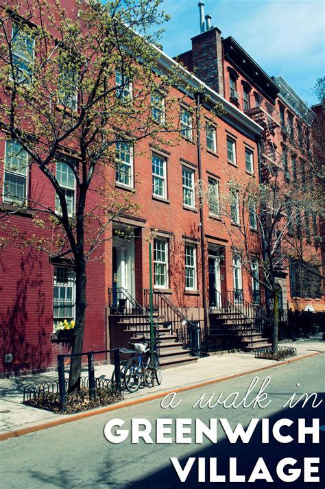 A Walk Around Greenwich Village Nyc