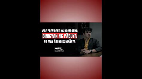 Vice President Ng Kompanya Binigyan Ng Pabuya Ng May Ari Ng Kompanya