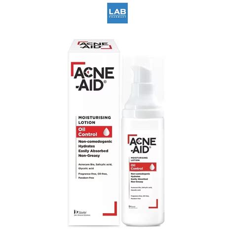 Acne Aid Moisturizing Lotion Oil Control 30 ml แอคเน เอด มอยซเจอรไร