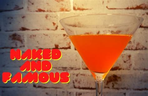 Naked And Famous Cocktail Recipe Wicki Wacki Woo