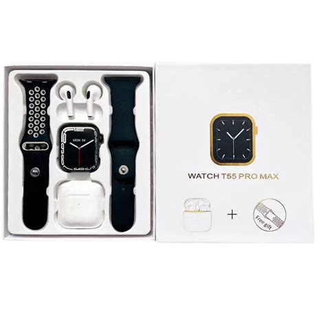 Ripley Combo Smartwatch Goshgg T Pro Max Negro Audifonos Inalambricos