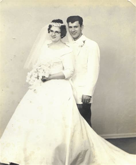 My Grandma And Grandpa On Their Wedding Day 1961 Oldschoolcool