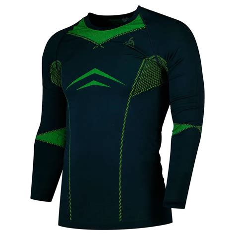 Odlo Camiseta Interior Manga Larga Fundamentals Performance Verde Trekkinn