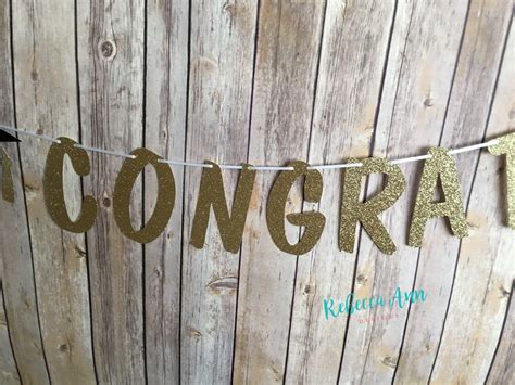 Congrats Graduation Banner Graduation Banner Graduation | Etsy