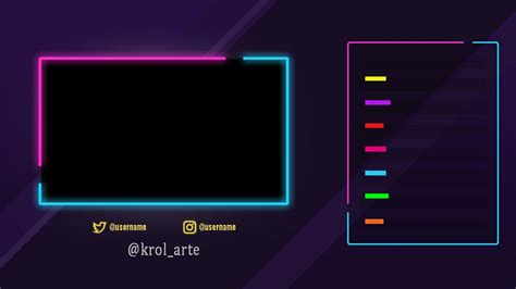 Twitch Stream Overlay On Behance Twitch Streaming Setup Twitch Overlays ...