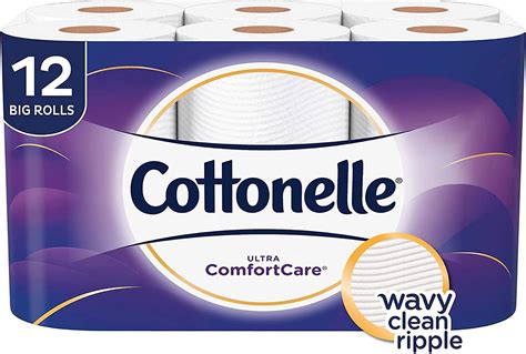 Cottonelle Ultra Comfort Care Toilet Paper Big Roll 12