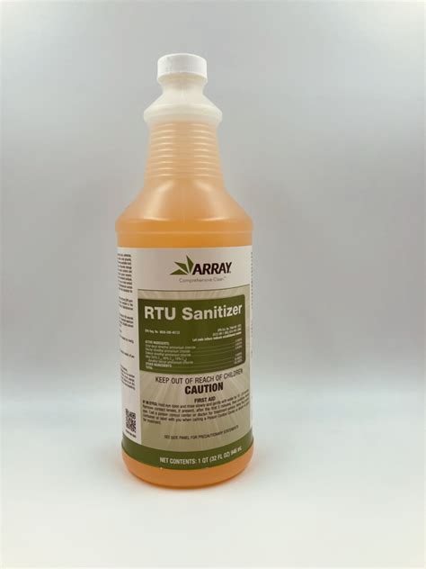 Array Rtu Sanitizer