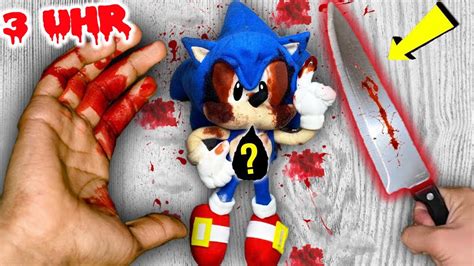 SCHNEIDE Niemals SONIC EXE VOODOO PUPPE Um 3 UHR NACHTS Auf Kamberg