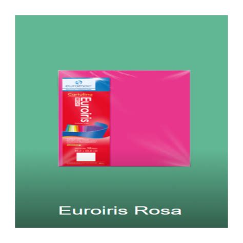 CARTULINA IRIS MATE DE 50X65CMS COLOR ROSA EUROMAC