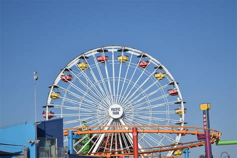 Pacific Park Ferris Wheel Photograph by Lkb Art And Photography - Pixels