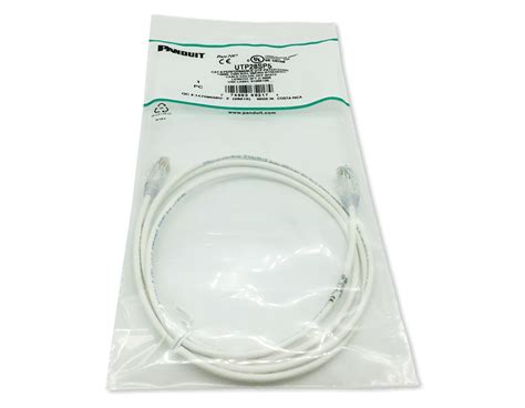 Panduit 10FT Cat6 Snagless Unshielded (UTP) Pure Bare Copper Patch Cable 550MHz — Aqua (10-Pack) (UTPSP-C6-UTP-10FT-AQ-10PK)