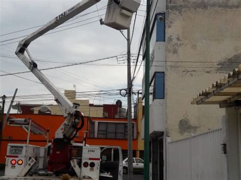 Rehabilitan Sistema De Alumbrado En Toluca