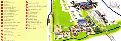 Suvarnabhumi Airport Terminal Map