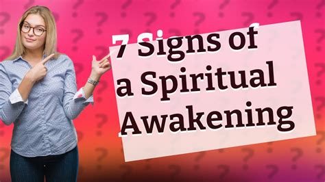 How Can I Recognize The Signs Of A Spiritual Awakening Youtube