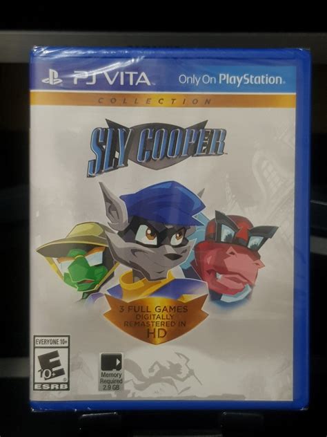 Sly Cooper Trilogy Collection Ps Vita PSvita Playstation Vita Video