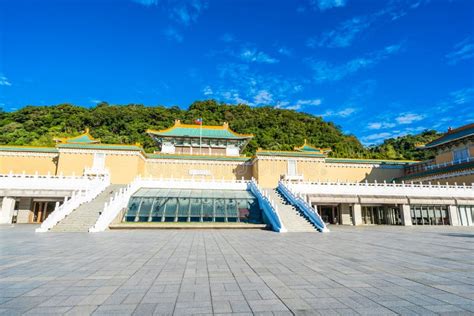 beautiful architecture building exterior  landmark  taipei national