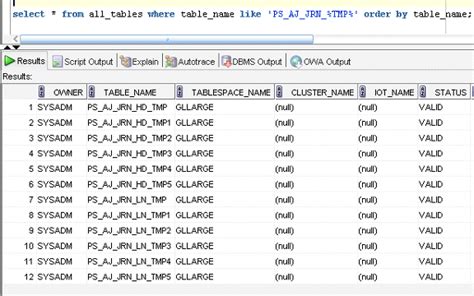 Application Engine Part 4 Temporary Tables And Parallel Processing