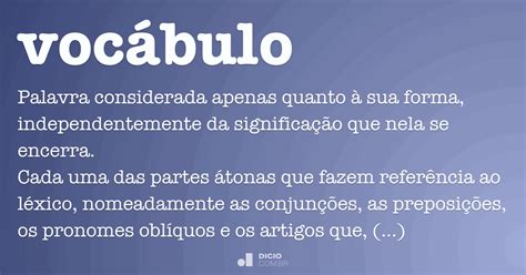 Função Textual Dos Vocábulos