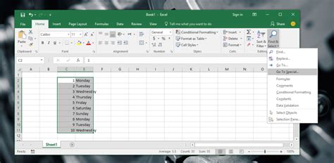 How To Select Only Visible Cells In Excel