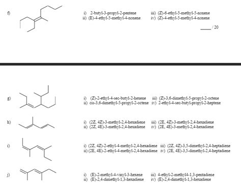 Solved 2 A Choose The Correct IUPAC Name For The Molecules Chegg