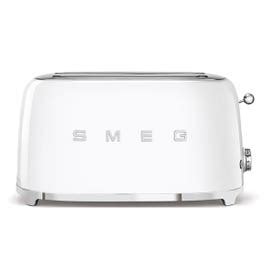 Smeg TSF02WHAU Retro Style Extra Wide Toaster White 2PK