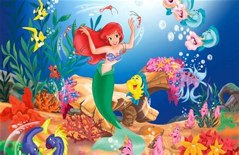 Little Mermaid Cake Topper Edible Frosting Image 14 Sheet Abpid01138