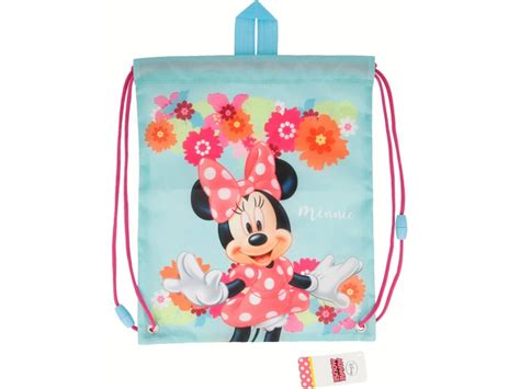 Saco MINNIE MOUSE Azul Poliéster 30 x 25 x 3 cm Worten pt