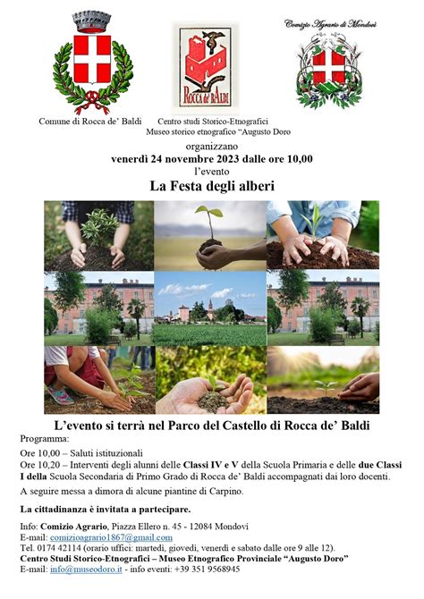 Festa Degli Alberi Nel Parco Del Castello Di Rocca De Baldi Comizio