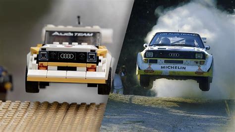 Old Audi Quattro Rally Car Racing Scenes Recreated In LEGO And ...