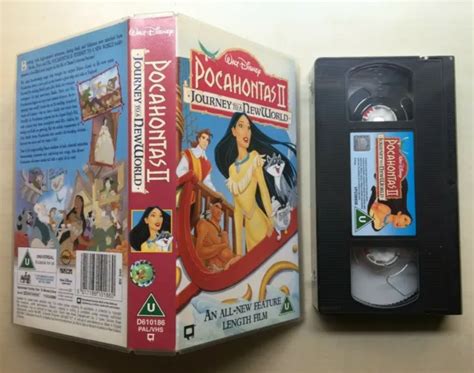 Disney Pocahontas Ii Journey To A New World Vhs Video Brand New