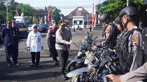 Operasi Ketupat Candi Polres Batang Terjunkan 320 Personel Herald Jateng