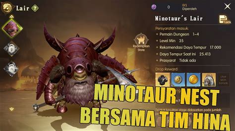 Pertama Kali Coba Minotaur Nest Di Dragon Nest 2 Evolution YouTube