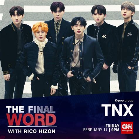 Cnn Philippines On Twitter Rookie K Pop Group Tnxofficial Is