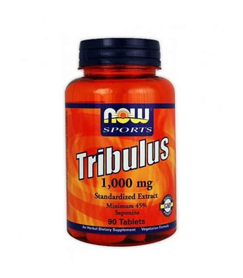 NOW Tribulus Terrestris 1000 Mg 90 Tabs