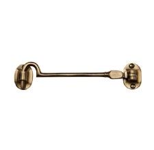 Heritage Cabinet Flower Drop Handle V Antique Brass Broughtons