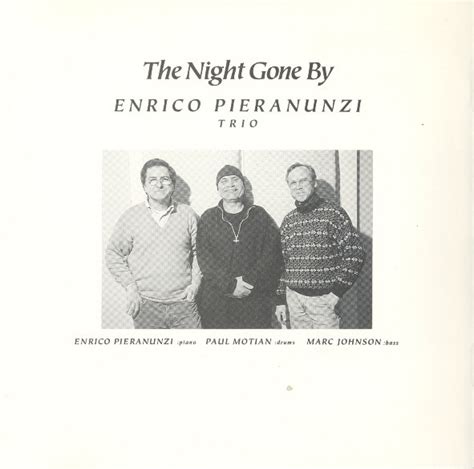 The Night Gone By Enrico Pieranunzi Official Site