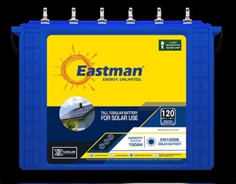 Eastman Em Sb Ah Solar Tubular Battery At Eastman