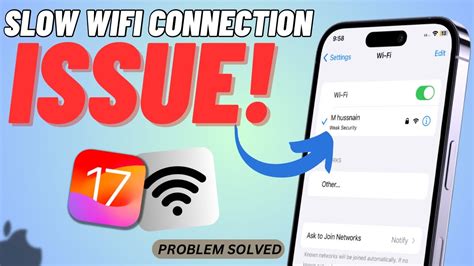 How To Fix IPhone Wi Fi Connection Slow After IOS Update YouTube