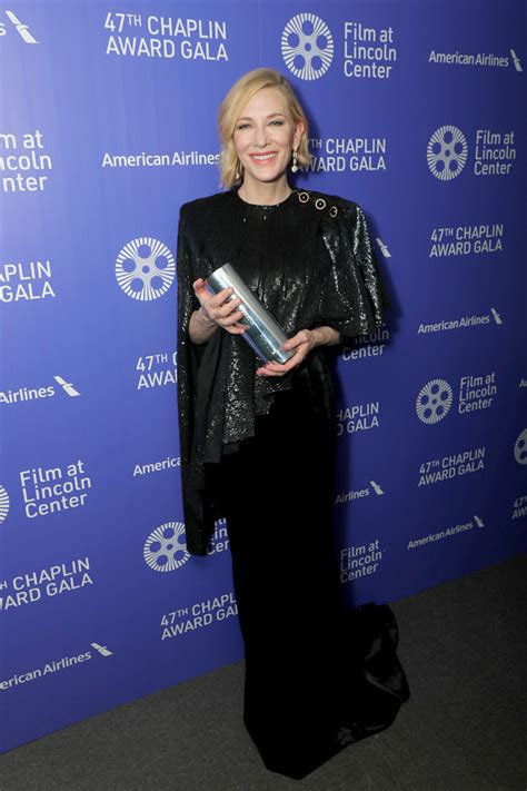 Cate Blanchett Honored At The Chaplin Award Gala Tom Lorenzo