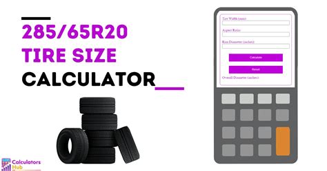 28565r20 Tire Size Calculator Online