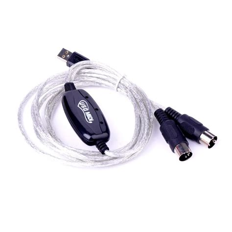 Durable Usb To Midi Cable Adapter For Pc Usb Midi Cable 98ft Supports Windows Xpvista And Mac