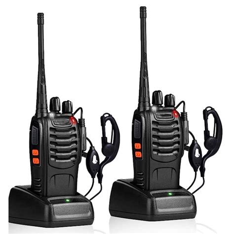 Set 2 Walkie Talkie Audio Bidirectional 16 Canale Negru EMAG Ro