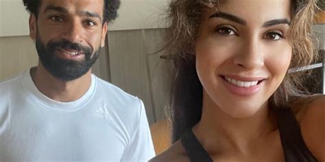 صور محمد صلاح مع الممثلة الهندية ديانا أوبال في الجيم حديث الجمهور