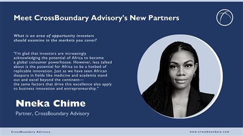 Q&A with Nneka Chime, CrossBoundary Advisory’s New Partner | by The CrossBoundary Group | Medium